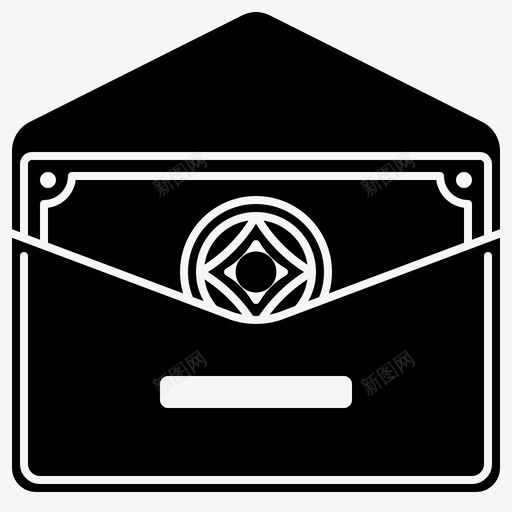 信封问候语金钱svg_新图网 https://ixintu.com 信封 问候语 金钱 宝藏 财富 中国 新年 铭文