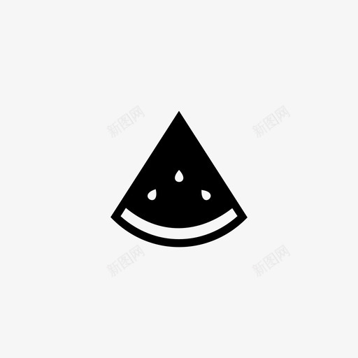 西瓜西瓜片西瓜籽svg_新图网 https://ixintu.com 西瓜 瓜片 瓜籽