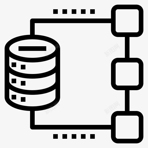 网络通信文件共享svg_新图网 https://ixintu.com 网络通信 文件 共享 服务器 存储 网络 概要