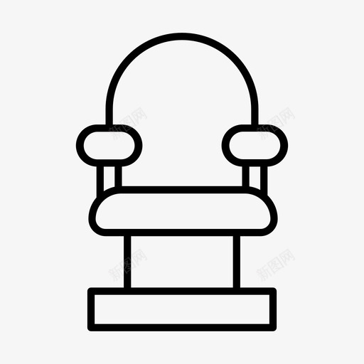 理发椅家具家用svg_新图网 https://ixintu.com 理发 家具 家用 室内