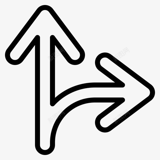 右侧道路箭头方向svg_新图网 https://ixintu.com 右侧 道路 箭头 方向 出口