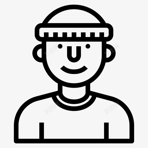 年轻人阿凡达男孩svg_新图网 https://ixintu.com 年轻人 阿凡 男孩 工作 作人 大纲