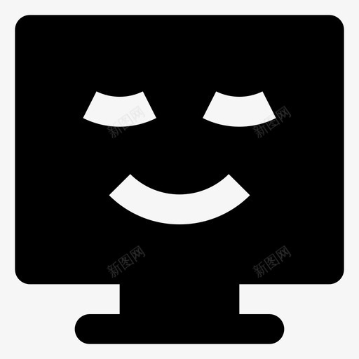 如释重负电脑表情符号svg_新图网 https://ixintu.com 表情 符号 电脑 如释重负 笑脸