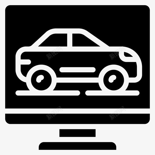赛车游戏比赛玩家svg_新图网 https://ixintu.com 游戏 赛车 比赛 玩家 固体