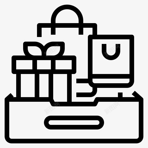 采购产品购物商务礼品svg_新图网 https://ixintu.com 购物 采购 产品 商务 商务礼品 购物袋 电子商务 概述