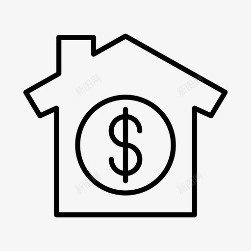 金钱和财产商业金融svg_新图网 https://ixintu.com 金钱 财产 金融 商业