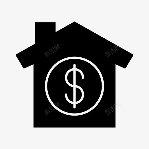 金钱和财产商业金融svg_新图网 https://ixintu.com 金钱 财产 金融 商业