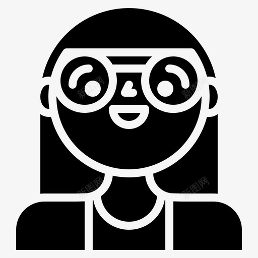 化身女孩人svg_新图网 https://ixintu.com 化身 女孩 女人