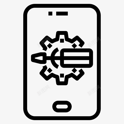 设置配置设备svg_新图网 https://ixintu.com 智能 手机 设置 配置 设备维修 技术 概述