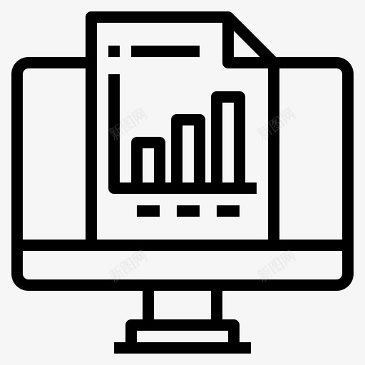 在线报告计算机文档svg_新图网 https://ixintu.com 在线 报告 计算机 文档 文件 办公 工具 大纲