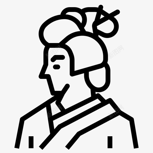 艺妓亚洲人女性svg_新图网 https://ixintu.com 日本 艺妓 亚洲人 女性 和服 外线