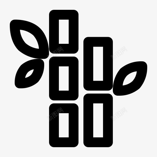 竹子文化日本svg_新图网 https://ixintu.com 日本 竹子 文化
