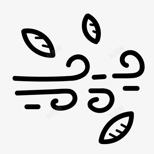 风生态手绘svg_新图网 https://ixintu.com 风生 生态 手绘 自然 多风