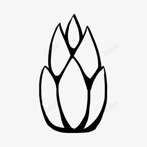花卉装饰手绘svg_新图网 https://ixintu.com 装饰 花卉 手绘
