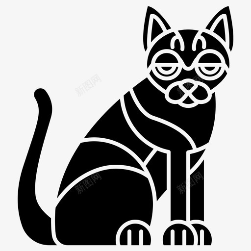 猫凯尔特人欧洲svg_新图网 https://ixintu.com 凯尔特 欧洲 纯种 短毛 品种 雕文