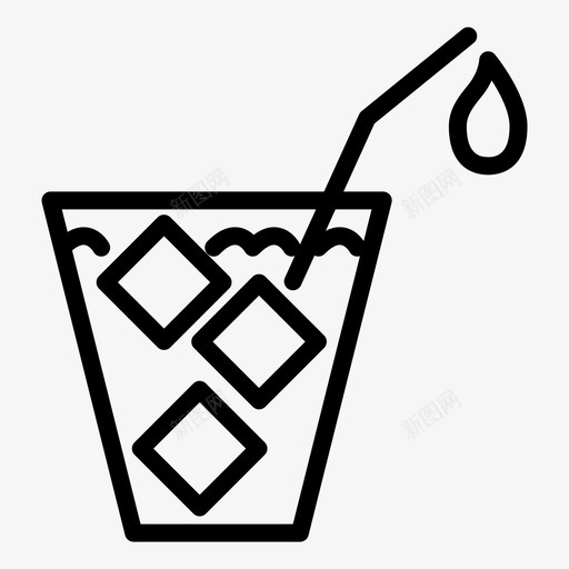 冰饮料冷新鲜svg_新图网 https://ixintu.com 饮料 天气 新鲜 夏天 气和 灾难