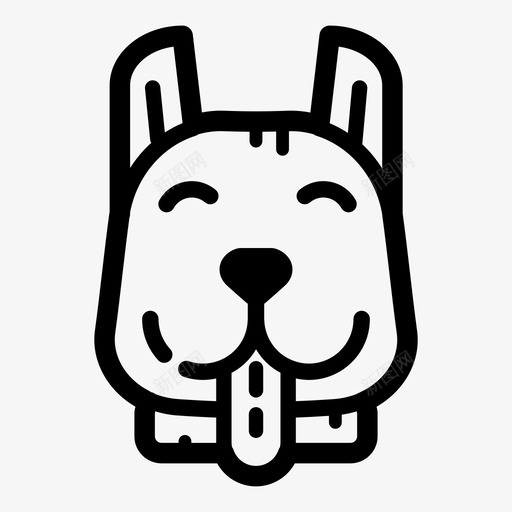 狗动物警卫svg_新图网 https://ixintu.com 动物 警卫 宠物 小狗