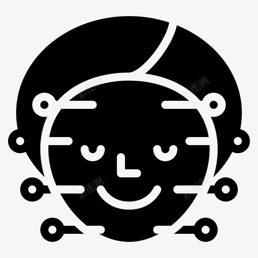 针灸面部水疗svg_新图网 https://ixintu.com 水疗 针灸 面部 治疗