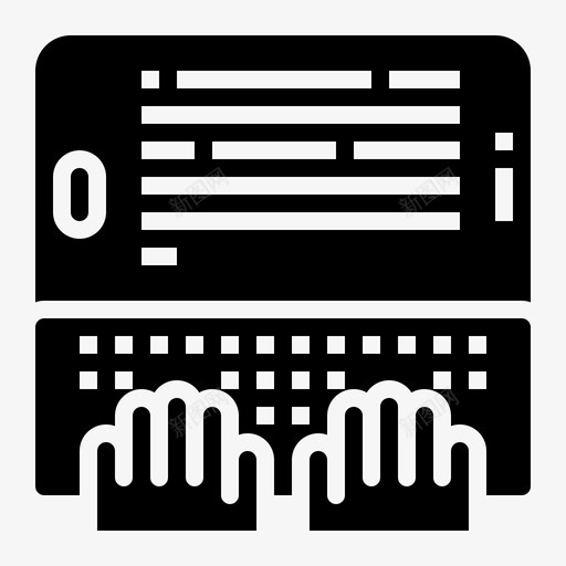 打字博客内容svg_新图网 https://ixintu.com 智能 手机 打字 博客 内容 故事 技术