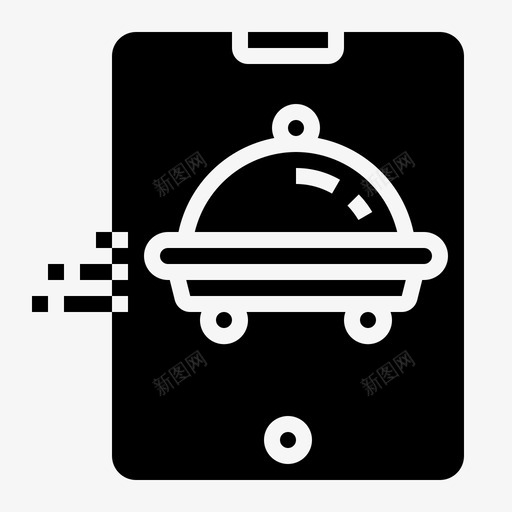 送货在线订购svg_新图网 https://ixintu.com 送货 在线订购 智能 手机 平板电脑 食品