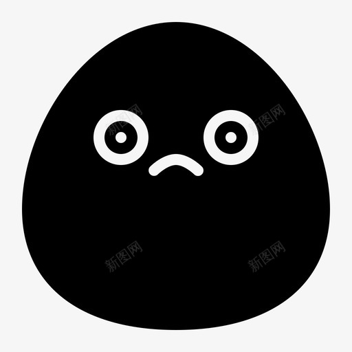 无聊情绪化震惊svg_新图网 https://ixintu.com 情绪化 无聊 震惊 不开 开心