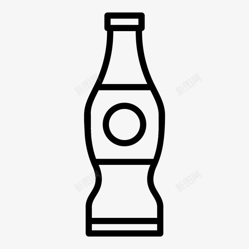 可乐饮料瓶子svg_新图网 https://ixintu.com 饮料 可乐 瓶子 苏打水