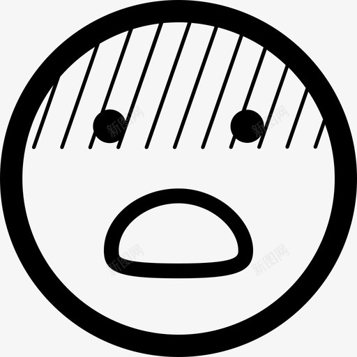 恐惧不恐慌svg_新图网 https://ixintu.com 恐惧 恐慌 悲伤 喊叫 笑脸 表情