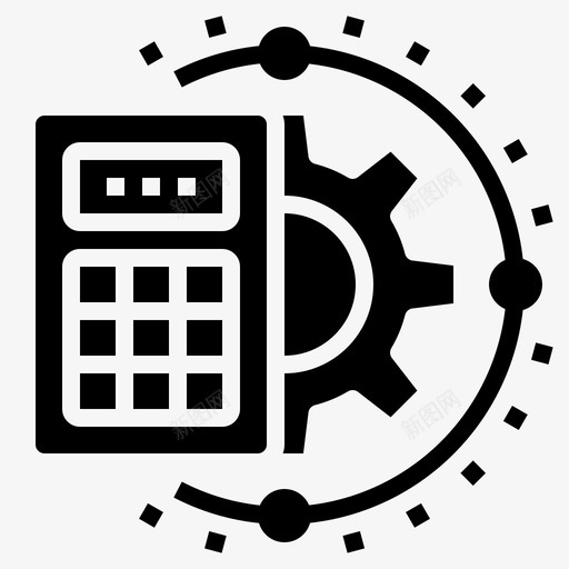 计算器计算工程师svg_新图网 https://ixintu.com 计算器 计算 工程师 工业技术 工程 实体