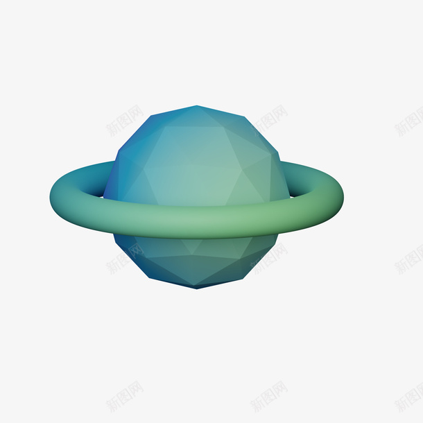 卡通插画3D星球png免抠素材_新图网 https://ixintu.com 卡通 插画 3D 星球