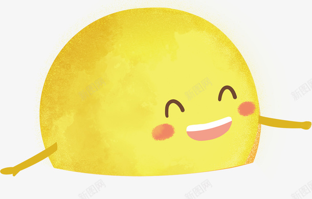 金黄色月亮庆祝团员png免抠素材_新图网 https://ixintu.com 中秋 团员 金黄色 汤圆 庆祝