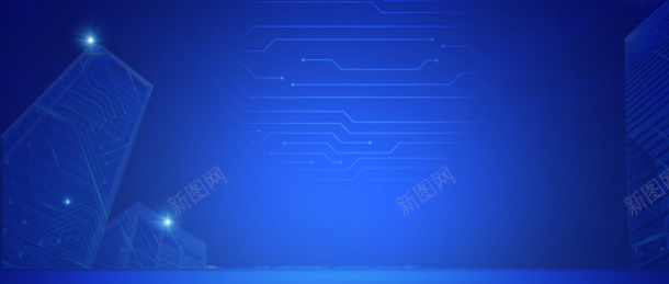 科技风横幅banner背景png免抠素材_新图网 https://ixintu.com 科技风 横幅 banner 背景