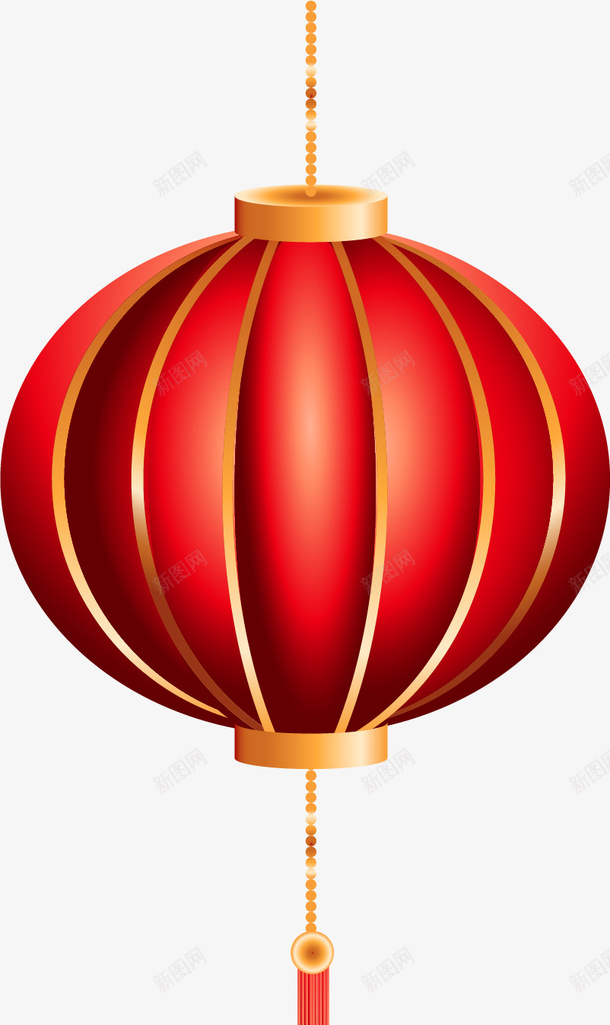 新年大红灯笼中国风灯笼ai免抠素材_新图网 https://ixintu.com 新年 大红灯笼 中国风 灯笼