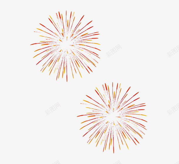 装饰烟花元素节日png免抠素材_新图网 https://ixintu.com 元素 烟花 烟花特效 生日礼花 礼花 节日 装饰