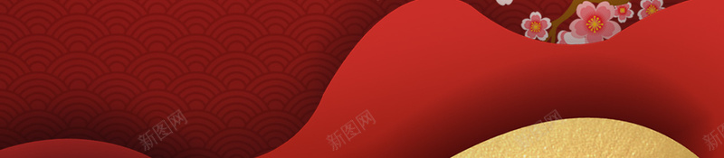 牛年大吉新年狂欢红色背景psd高清背景_新图网 https://ixintu.com 牛年大吉 新年狂欢 红色背景 新年新运
