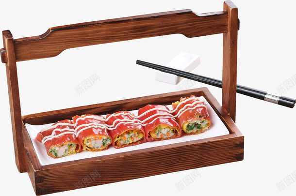 脆皮鲜虾红米肠png免抠素材_新图网 https://ixintu.com 脆皮 鲜虾 红米肠粉 肠粉 早茶 早点 沙拉酱