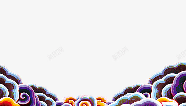 传统花纹祥云中国风装饰图psd免抠素材_新图网 https://ixintu.com 传统 花纹 祥云 中国风 装饰