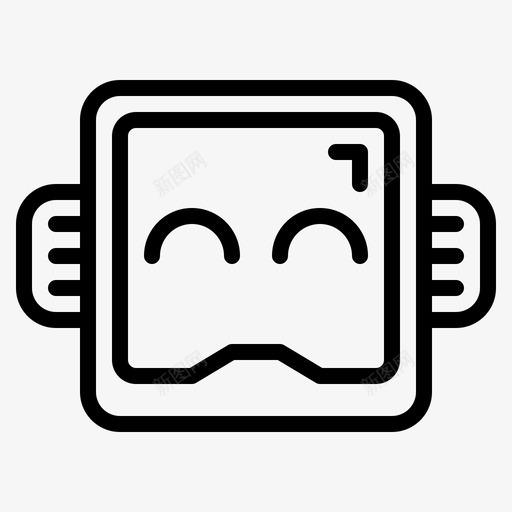 机器人头人工智能机器svg_新图网 https://ixintu.com 机器 机器人 人头 人工智能 机器人学 技术
