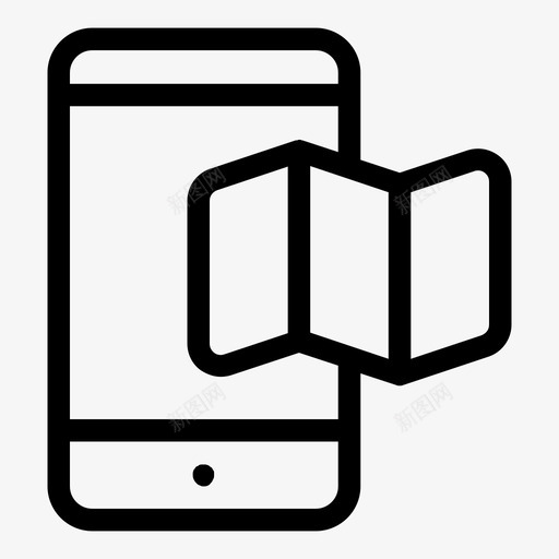 地图地理地图和旗帜svg_新图网 https://ixintu.com 地图 地理 旗帜 位置 触摸屏 移动 功能