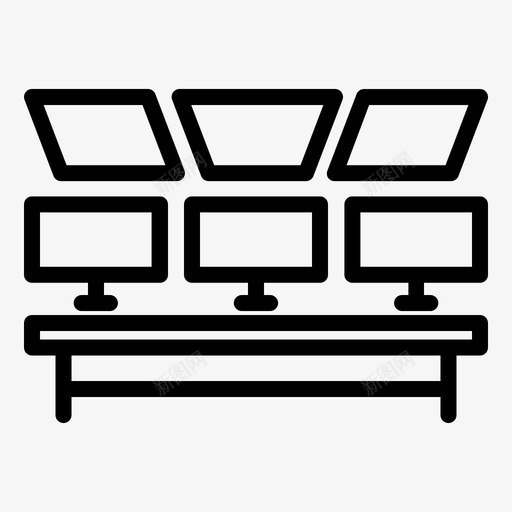 监听广播广播线艺术风格svg_新图网 https://ixintu.com 监听 广播 艺术风格