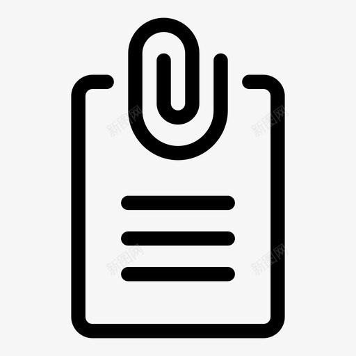 附件存档剪辑svg_新图网 https://ixintu.com 附件 存档 剪辑 文档 文件 办公 资料 电子邮件 控制台