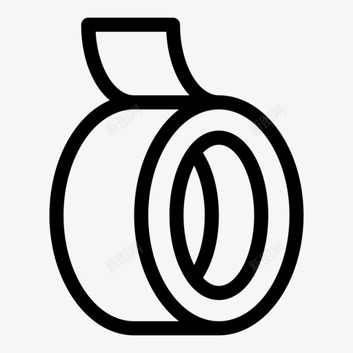 外科胶带医疗保健测量svg_新图网 https://ixintu.com 胶带 外科 医疗保健 测量 卷尺 医用 医疗用品