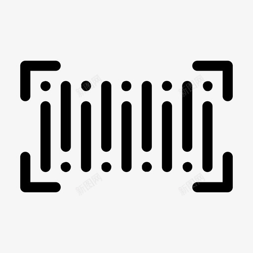 条形码商业价格svg_新图网 https://ixintu.com 条形码 商业 价格 产品 扫描 购物 零售 填充