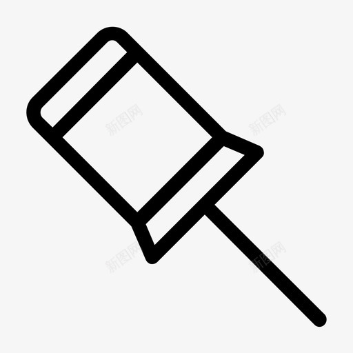别针附件办公资料svg_新图网 https://ixintu.com 附件 资料 别针 办公 图钉 学校 音乐