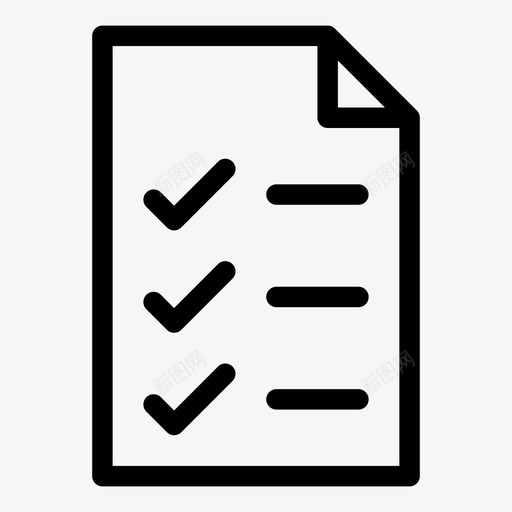 清单检查清单检查svg_新图网 https://ixintu.com 清单 检查 任务 勾选 基本
