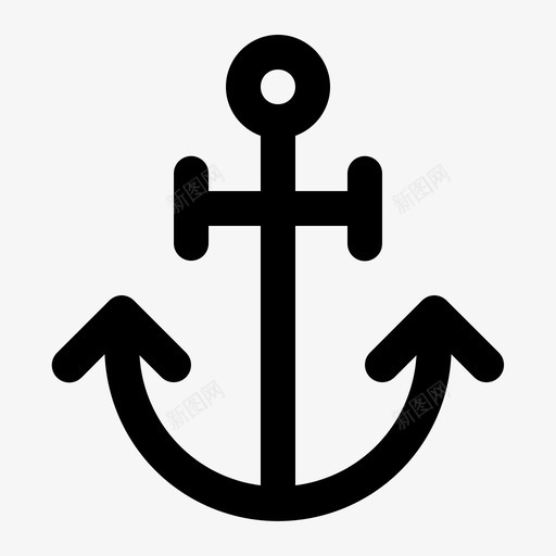 海船锚svg_新图网 https://ixintu.com 海船