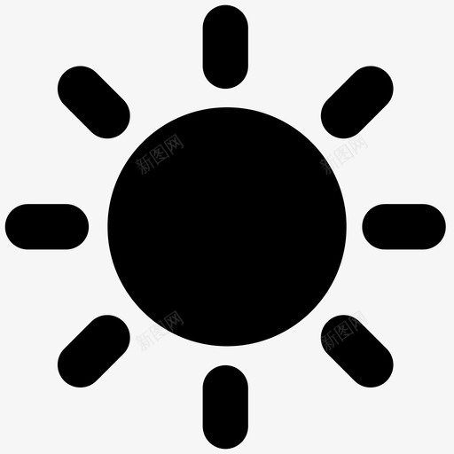 太阳能量热量svg_新图网 https://ixintu.com 能量 太阳 太阳能 热量 恒星