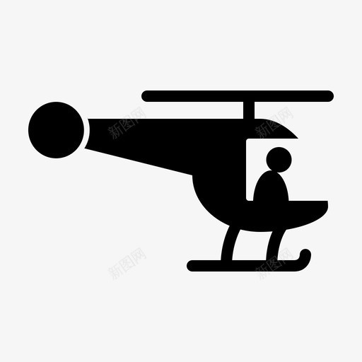 直升机空运飞行svg_新图网 https://ixintu.com 直升机 空运 飞行 飞机 符号