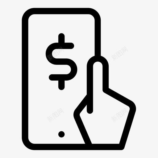 在线支付金融智能手机svg_新图网 https://ixintu.com 在线支付 金融 智能 手机 家庭 办公