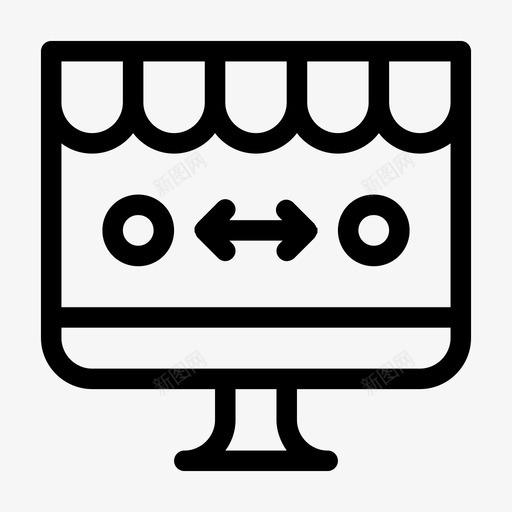 区块链加密货币电子商务svg_新图网 https://ixintu.com 区块 加密 货币 电子商务 金融 支付 支付方 方式 转账