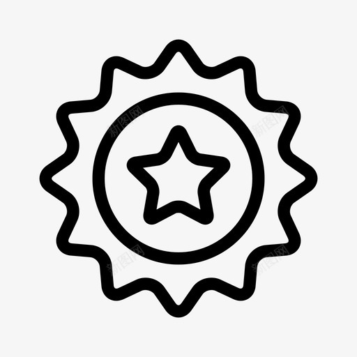 质量奖项声誉svg_新图网 https://ixintu.com 奖项 质量 质量奖 声誉 明星 贴纸 大纲